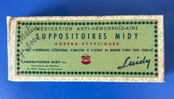 SUPPOSITOIRES MIDY Adréno-Styptiques