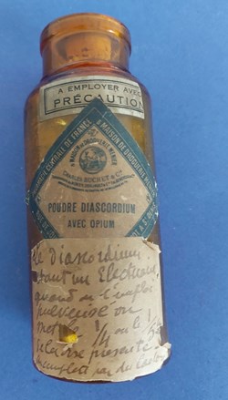 POUDRE DIASCORDIUM avec Opium