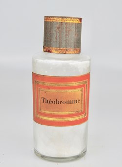 Flacon en verre petit modèle Pharmacie RAVASSE