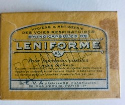 LENIFORME ( capsules) injections nasales