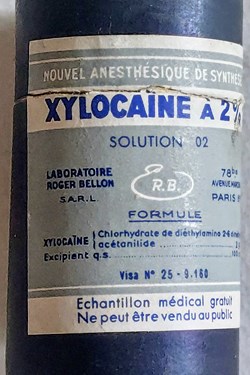 XYLOCAÏNE à 2% Solution 02 R. BELLON