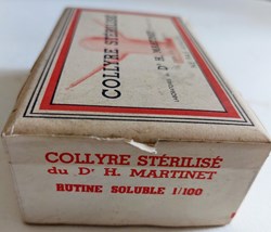 COLLYRE MARTINET RUTINE SOLUBLE 1/100