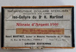 ISO - COLLYRE du Dr Martinet / Nitrate d'argent