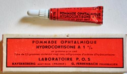 Pommade ophtalmique HYDROCORTISONE 1%