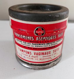 Pansements vaginaux TUTO - boîte de 10 ronds