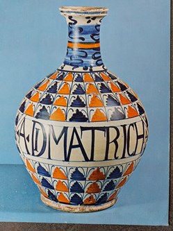 ROUSSEL N°55 Bouteille de Pharmacie vers 1500