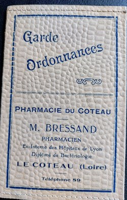 Porte documents médicaux M Bressand