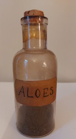 ALOES Flacon verre transparent