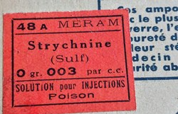 STRYCHNINE 48 A / 6 Ampoules MÉRAM