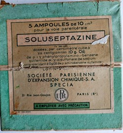 SOLUSEPTAZINE ( Ampoules par voie parentérale)