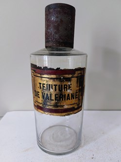 Teinture de Valériane pour/ Flacon de pharmacie