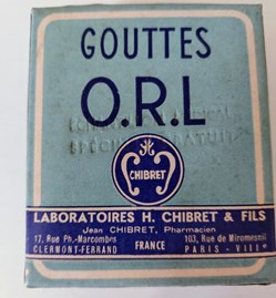 Gouttes ORL CHIBRET PROPIONATE de Sodium