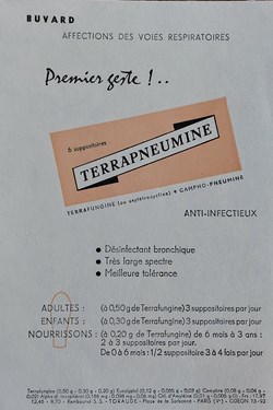 TERRAPNEUMINE Suppositoires