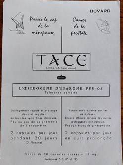 TACE / chlorotrianisene- capsules Toraude