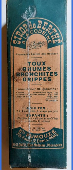 SIROP de BERTHÉ - Ets FUMOUZE