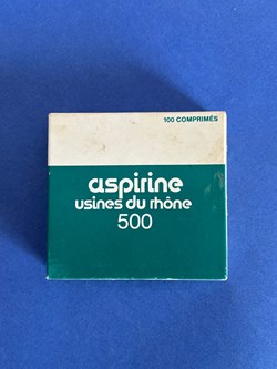 Aspirine Usines du Rhône 500.