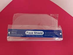 Masque facial translucide semi rigide