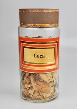 Flacon en verre Herboristerie grand modèle Pharmacie RAVASSE