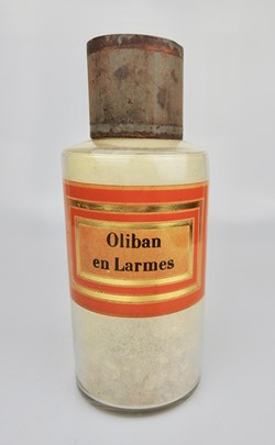 flacon en verre petit modèle Pharmacie RAVASSE