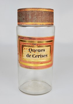 Flacon en verre Herboristerie grand modèlePharmacie RAVASSE