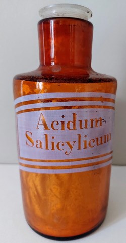 Flacon 15.5 cm ACIDUM SALICYLICUM