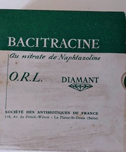 BACITRACINE DIAMANT Gouttes ORL