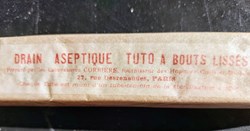 DRAIN aseptique TUTO à bouts lissés