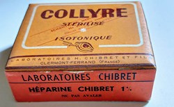 COLLYRE HÉPARINE CHIBRET 1% - Ampoules 5 cm3