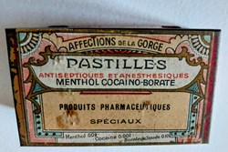PASTILLES MENTHOL COCAÏNO BORATE