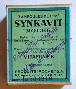 SYNKAVIT 3 ampoules 1 cm3 vitamine K