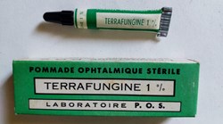 TERRAFUNGINE 1%.Pommade ophtalmique