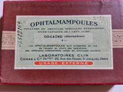 OPHTALMAMPOULES COCAÏNE Chlorhydrate 4%