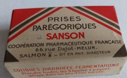 PRISES PARÉGORIQUES SANSON