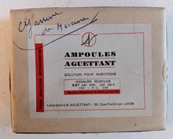 CYANURE DE MERCURE 25 Ampoules