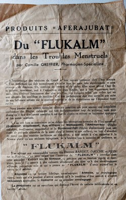 Du "FLUKALM" info produit