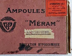 APOMORPHINE Ampoules MERAM