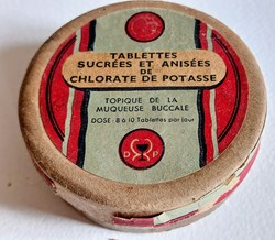 CHLORATE DE POTASSE ( Tablettes)