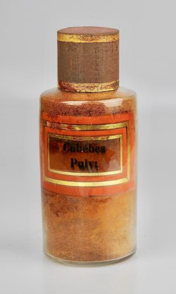 Flacon en verre petit modèle Pharmacie RAVASSE