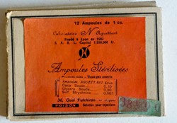 AMPOULES STÉRILISÉES ( injections)