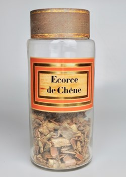 Flacon en verre Herboristerie très grand modèle Pharmacie RAVASSE