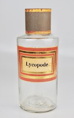 Flacon en verre Herboristerie moyen modèle Pharmacie RAVASSE