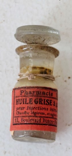 HUILE GRISE 40% cc. injections intramusculaires