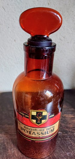 Étiquette rouge - Bromure de Potassium