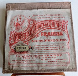 IODO- BISMUTHATE de QUININE ( Ampoules)