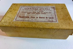 Suppositoires creux au beurre de cacao