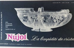 NUJOL Laxatif Théraplix / Cristal / Surtout de table
