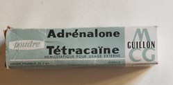 ADRÉNALINE TÉTRACAÏNE Poudre GUILLON