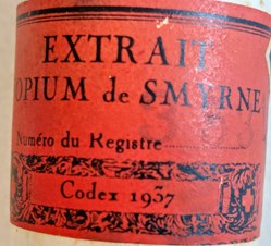 EXTRAIT D'OPIUM de SMYRNE 20 G.