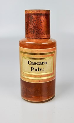 Flacon en verre très petit modèle Pharmacie RAVASSE