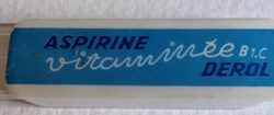 ÉTUI D'ASPIRINE vitaminée B1 C ( Pilulier)